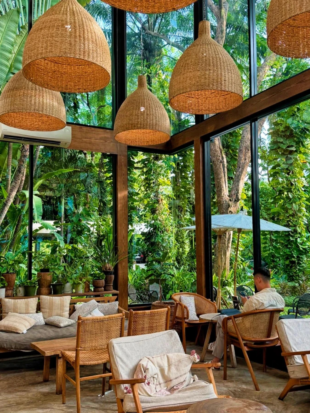 曼谷🍃离开前一定要打卡的4家绝美森林咖啡