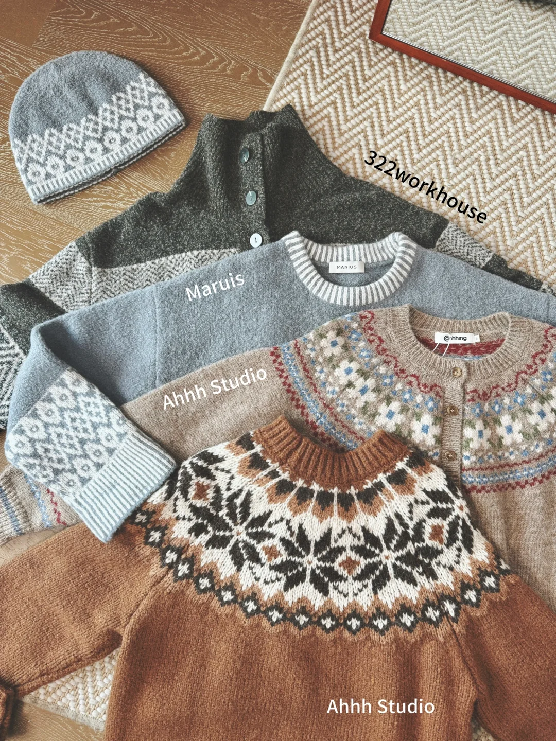 𝗕𝗮𝗿𝗻𝗳𝗶𝘁巴恩风｜外套里穿哪件费尔岛❓