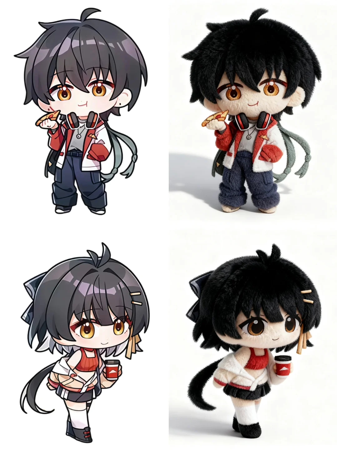 鸣潮｜可爱Q版毛茸茸玩偶开箱（一）