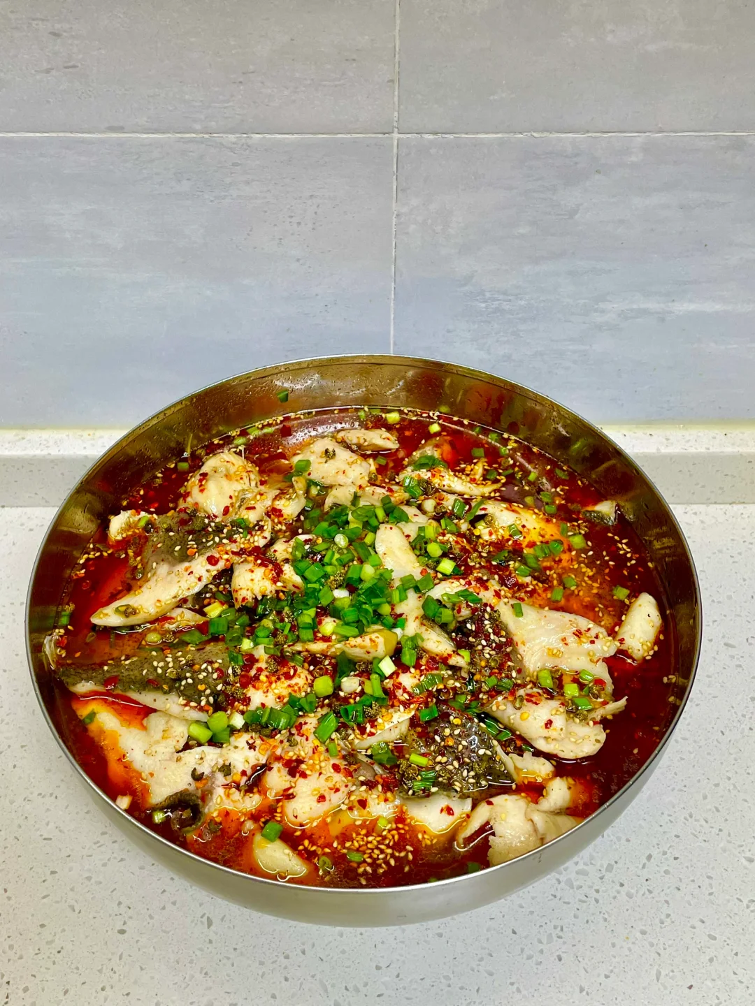 麻辣鲜香的水煮鱼，附详细做法～