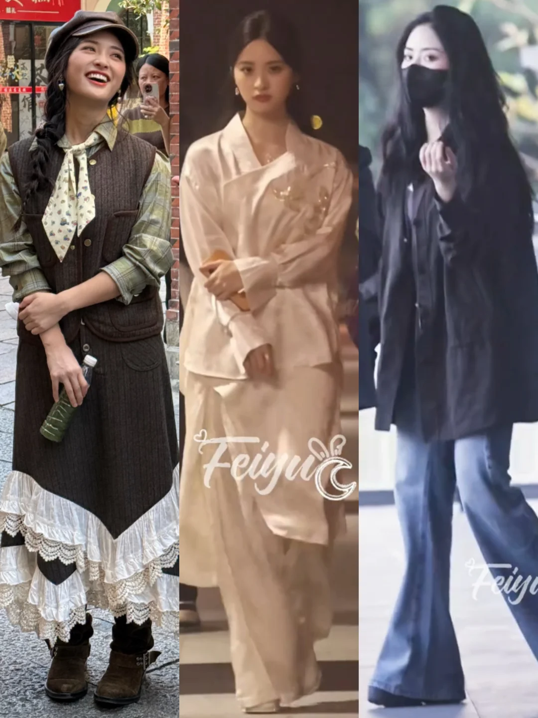 沈月是真的很会穿！这3套小个子直接抄！