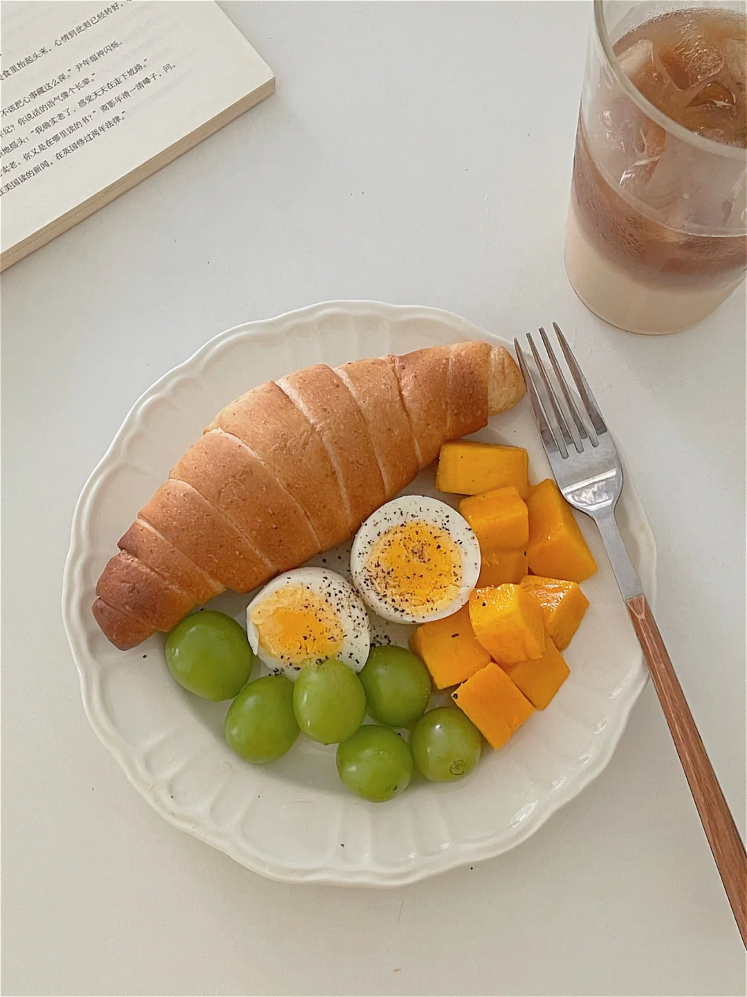 上班族早餐一人食🥣｜清爽水果拼盘