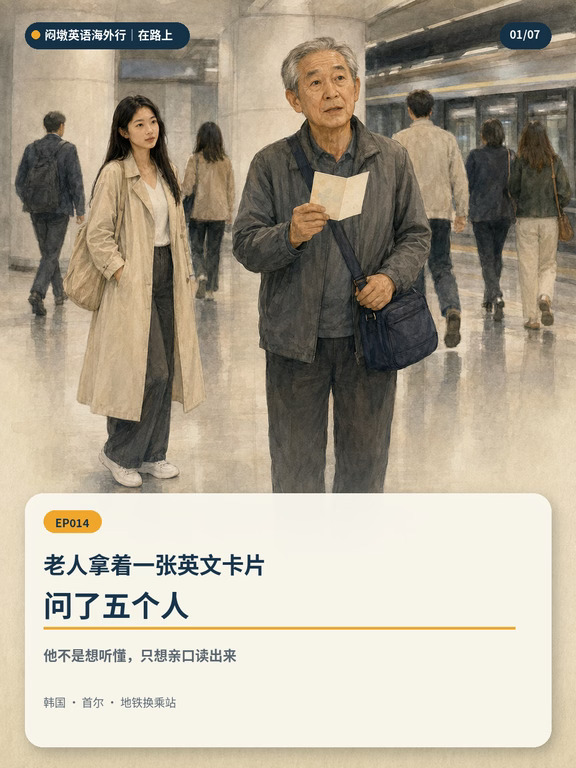 他不学英语，只想读出来