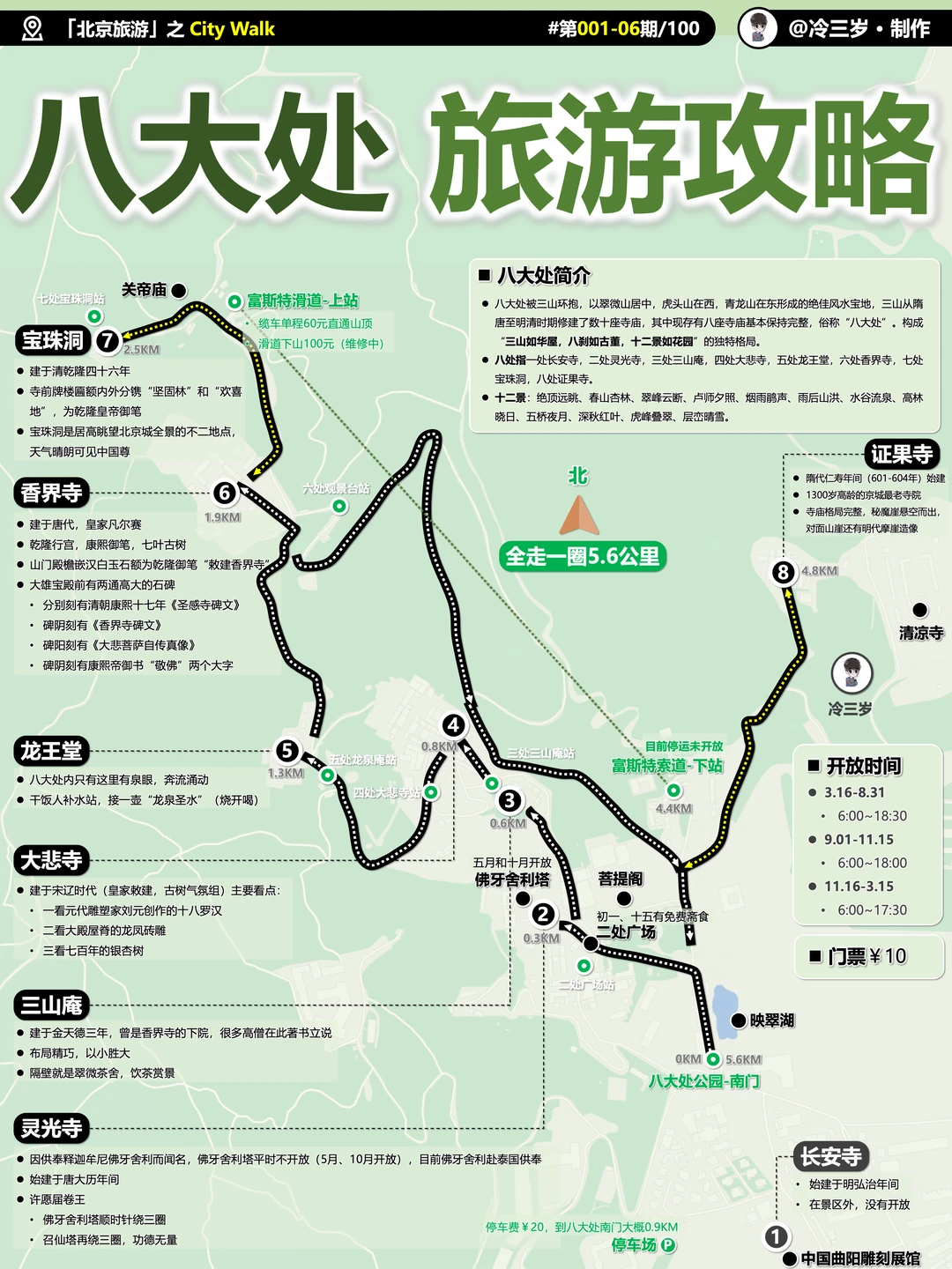 八大处路线攻略丨帝都能量场，严重被低估