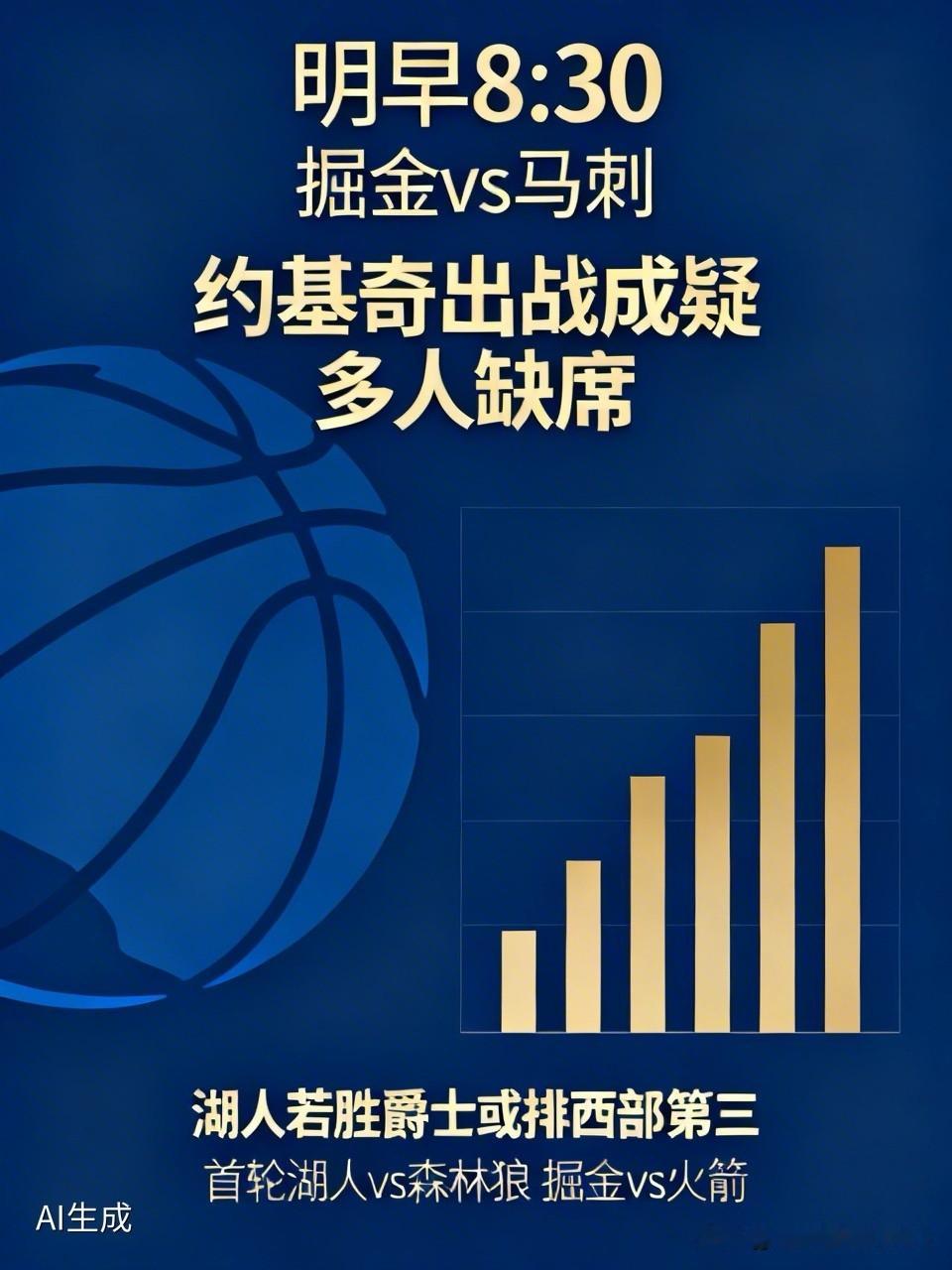 掘金队更新伤病报告，约基奇等多名主力可能缺席收官战。 一支志在夺冠的球...