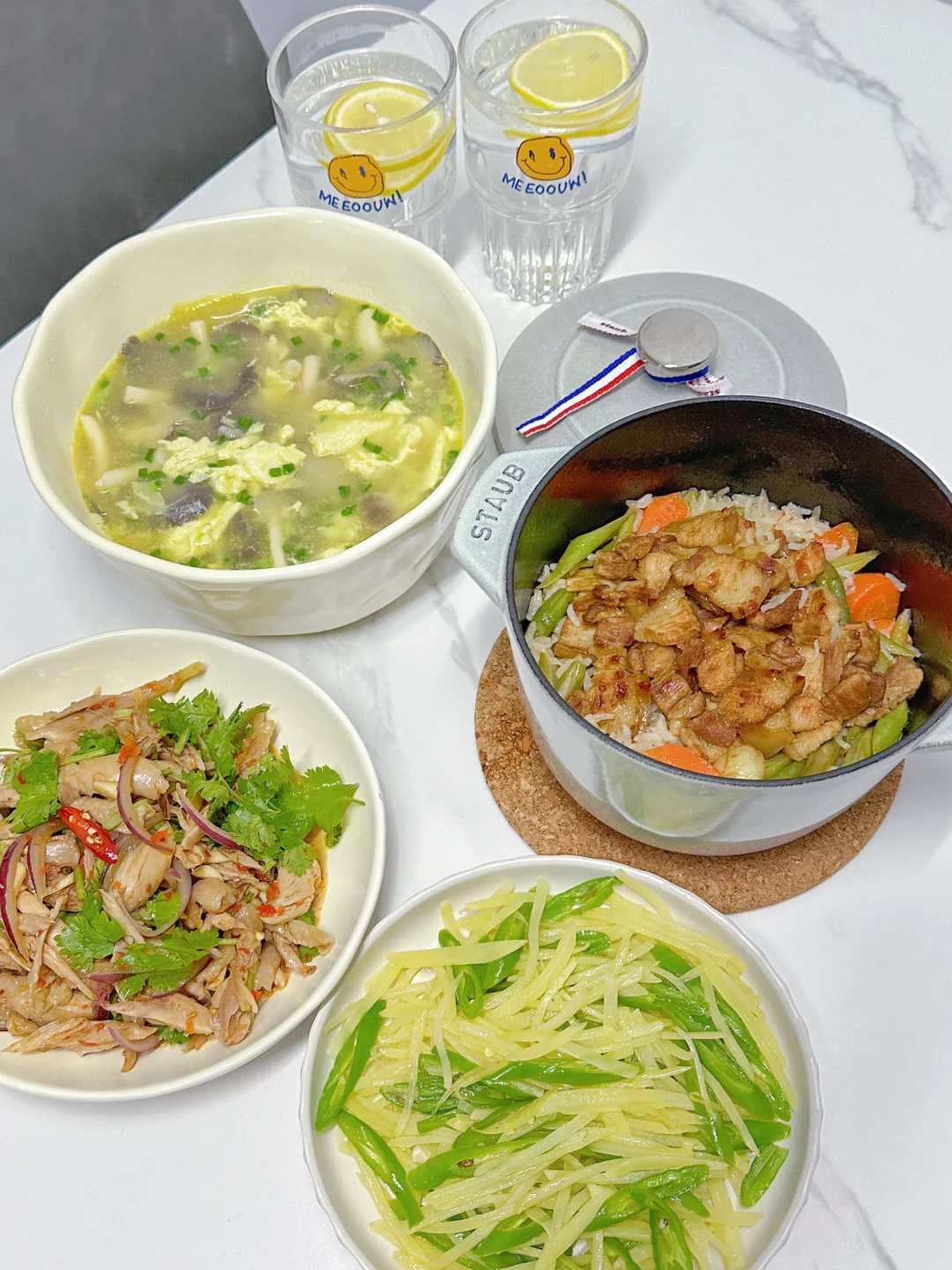 ✅晚餐分享｜五花肉焖饭带焦香锅巴的那种！