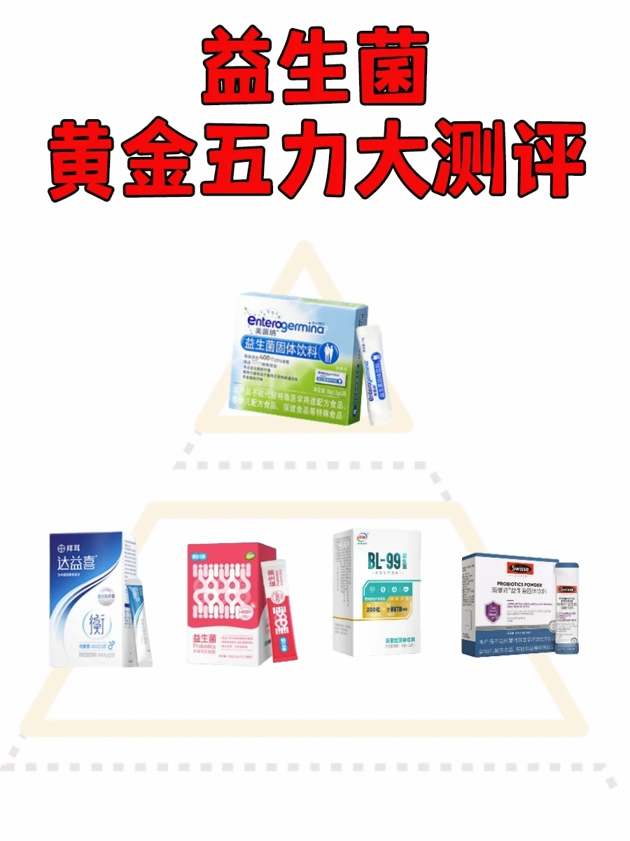 益生菌你吃对了吗？别瞎买，5款深度测评