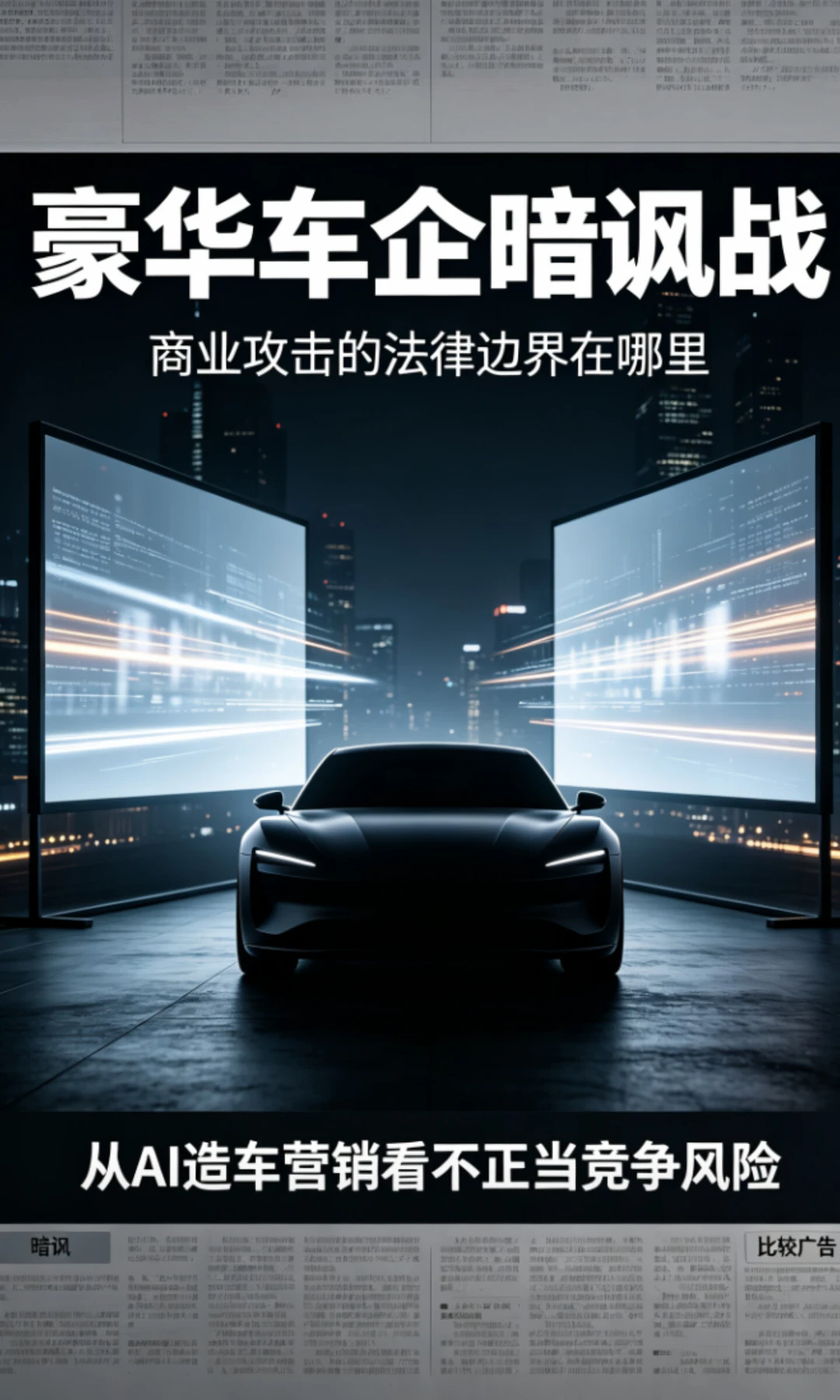 豪华车企集体暗讽AI造车炫技引争议