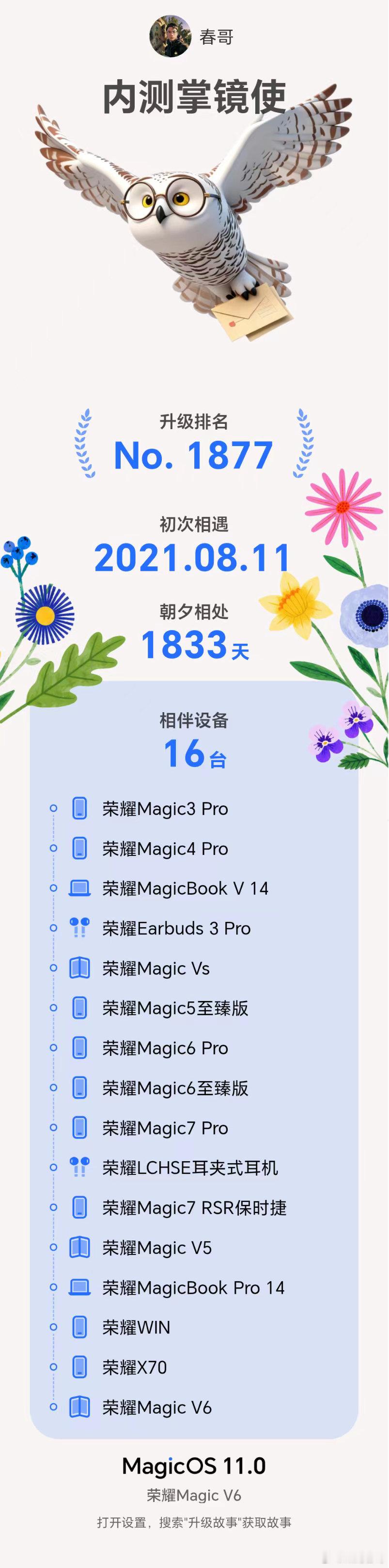 hi，MagicOS11
兄弟们这算什么水平？ ​