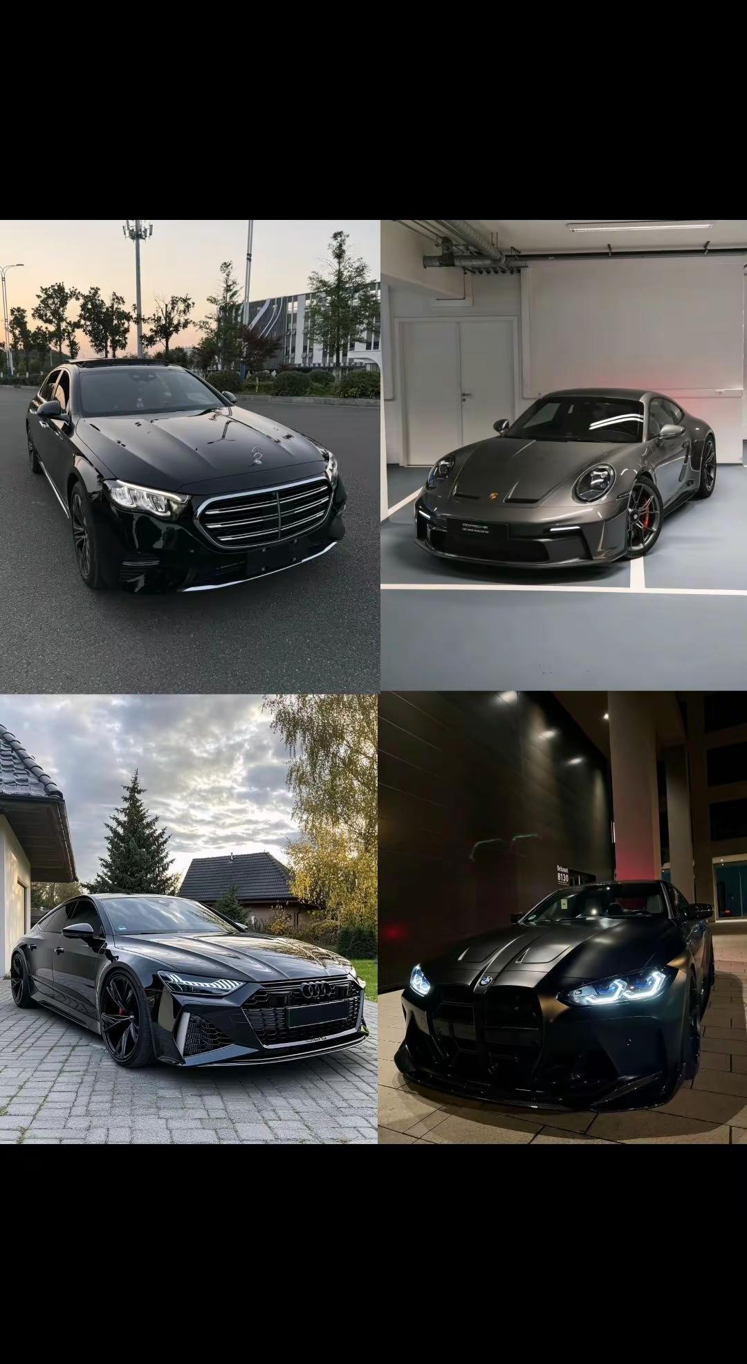 请选择您的德国女孩哪辆是你的梦中情车 宝马M4 奥迪rs7 保时捷911