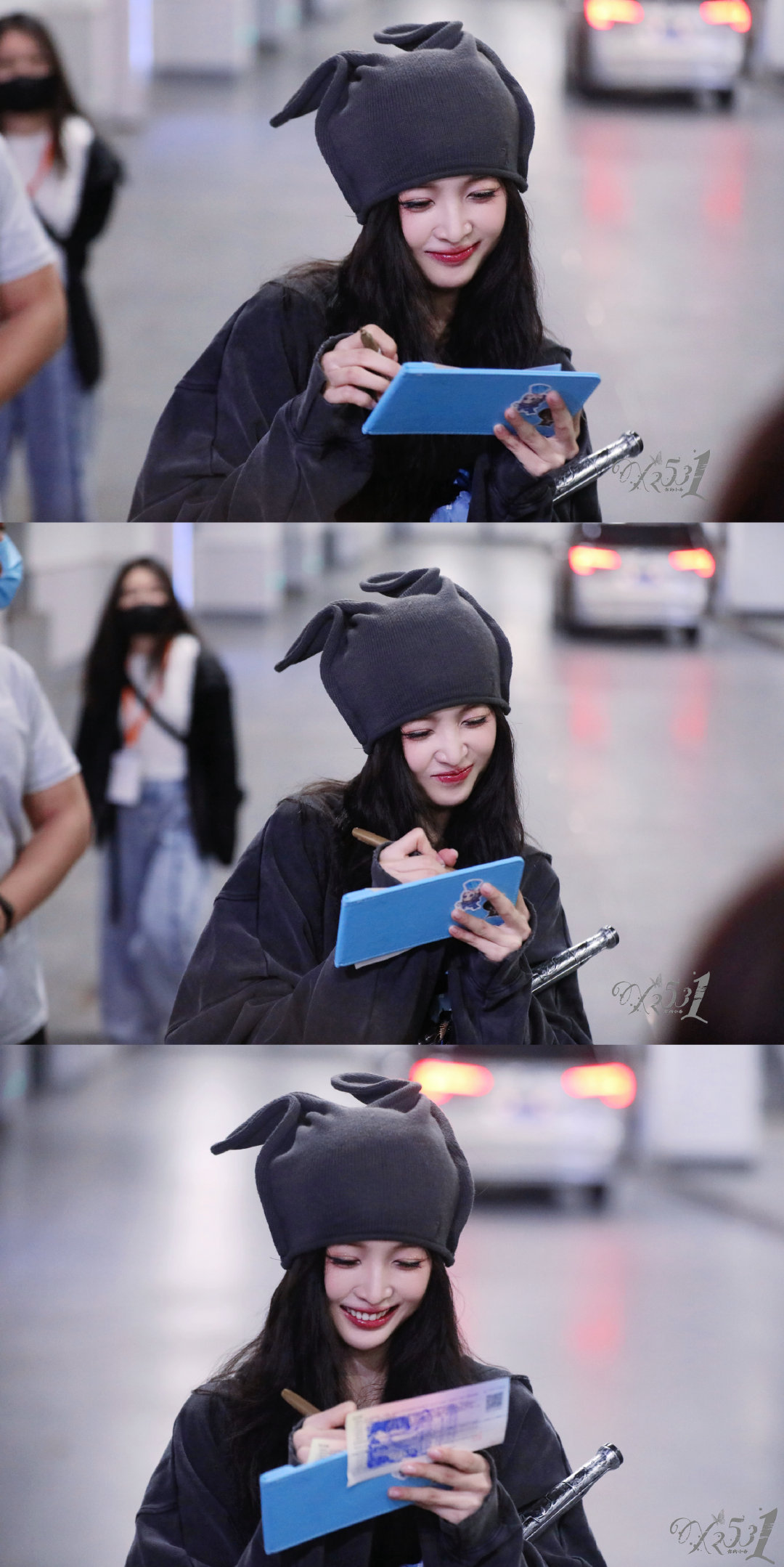 #吴宣仪[超话]##吴宣仪 她的海# 
“你眼睛会笑”💙
希望你一直做一只开心快乐的🐰
照顾好自己不要受伤[可怜]​