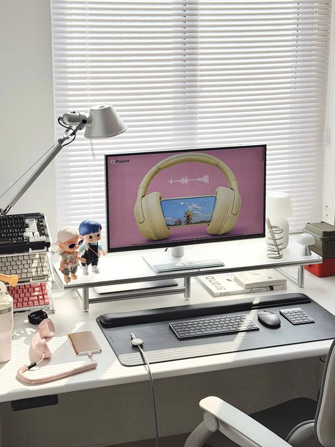 书桌日常｜完全属于i人的精神领地