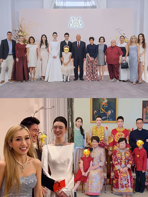 奚梦瑶何猷君婚礼❗何家四房全部到场！