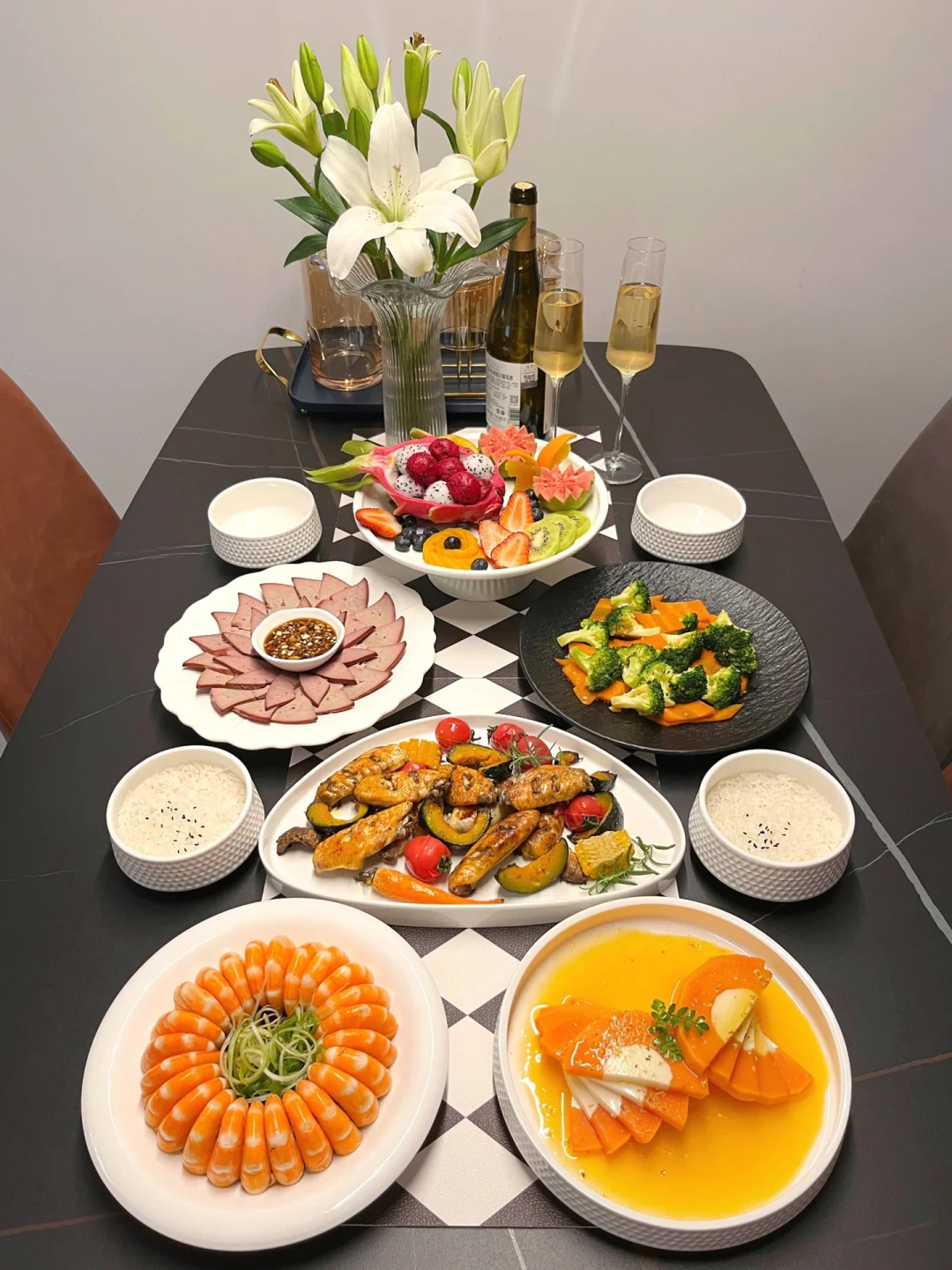 你看我是不是有大厨天分