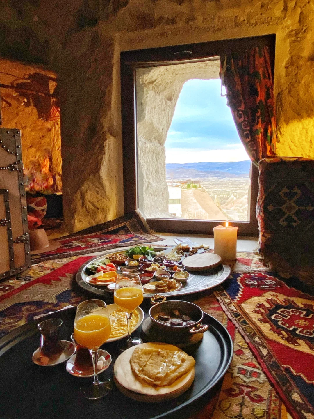 卡帕多奇亚｜博物馆酒店175欧元的早餐🥣