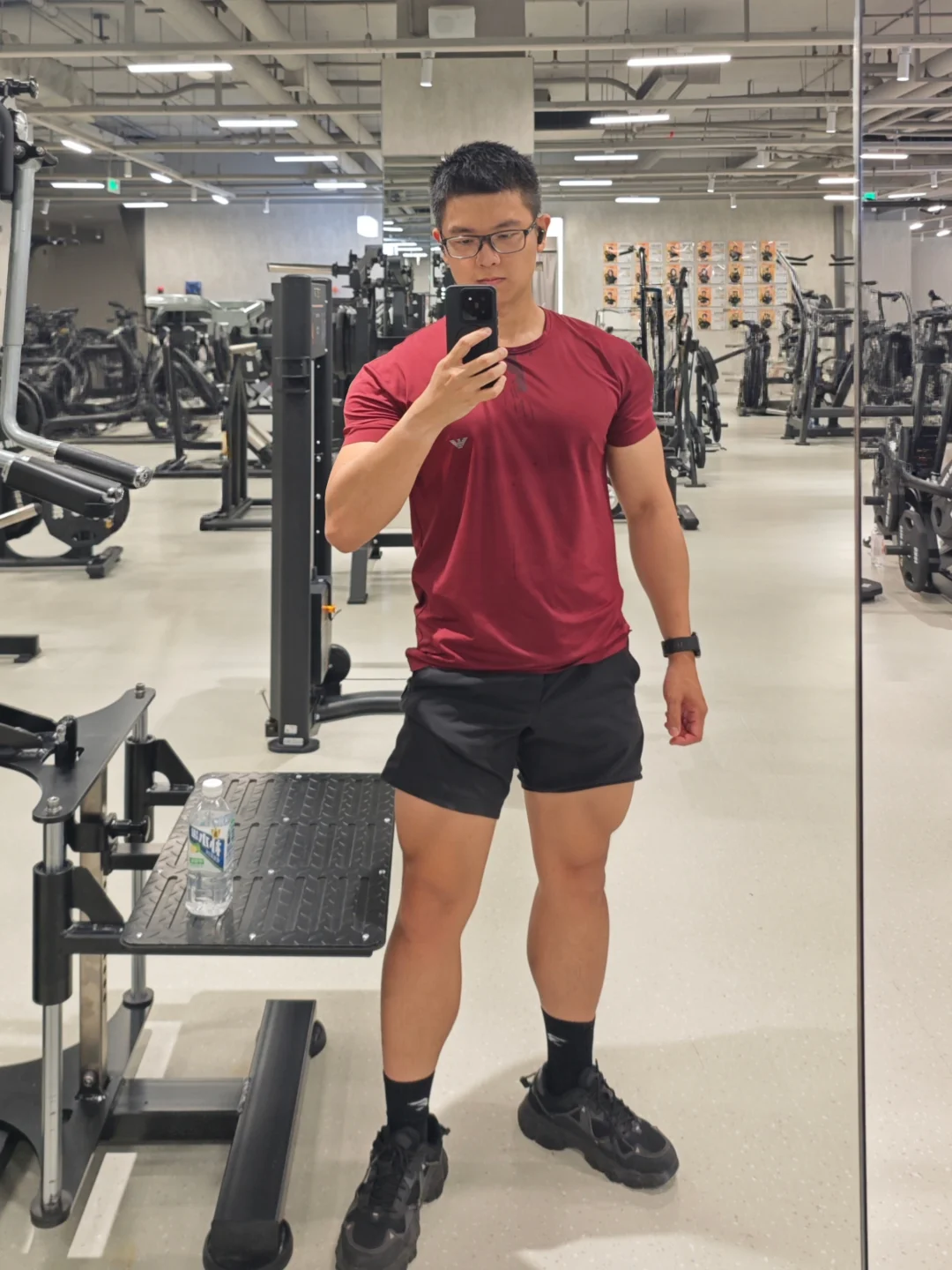 工作日暴雨也要健身