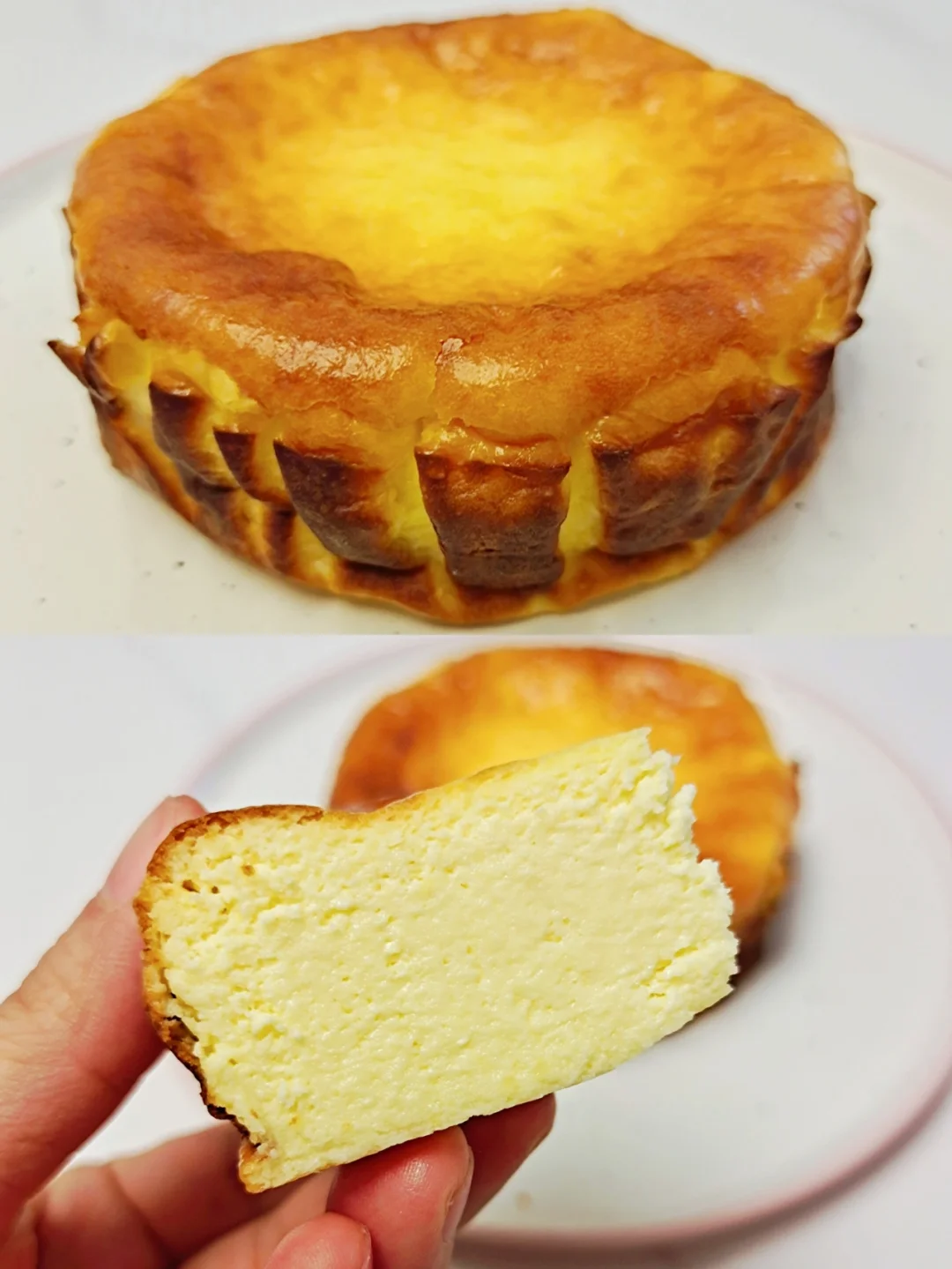 随便搅一搅就超级好吃的4寸巴斯克蛋糕