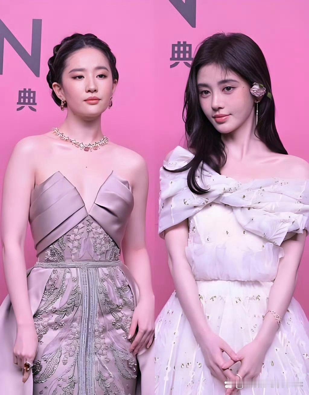 不吹，刘亦菲和鞠婧祎同框，谁输谁赢？ ​