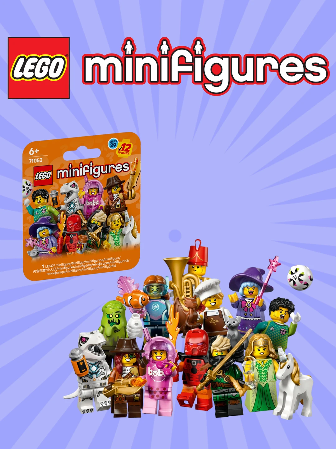 刚刚，乐高人仔抽抽乐第29季公布😍