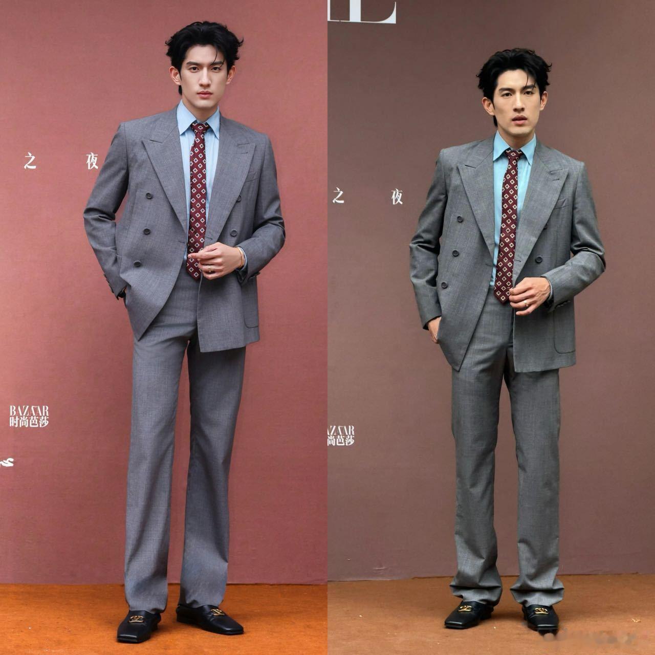 为什么这两个人要穿一样的衣服走红毯[疑问] ​​​