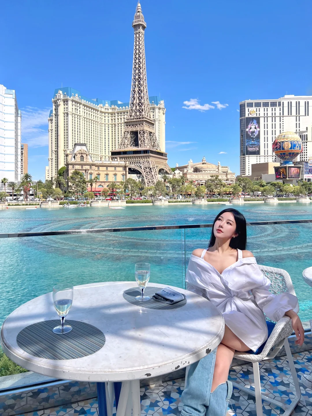 7月旅行｜Vegas蓝色喷泉网红Brunch—Lago⛲️