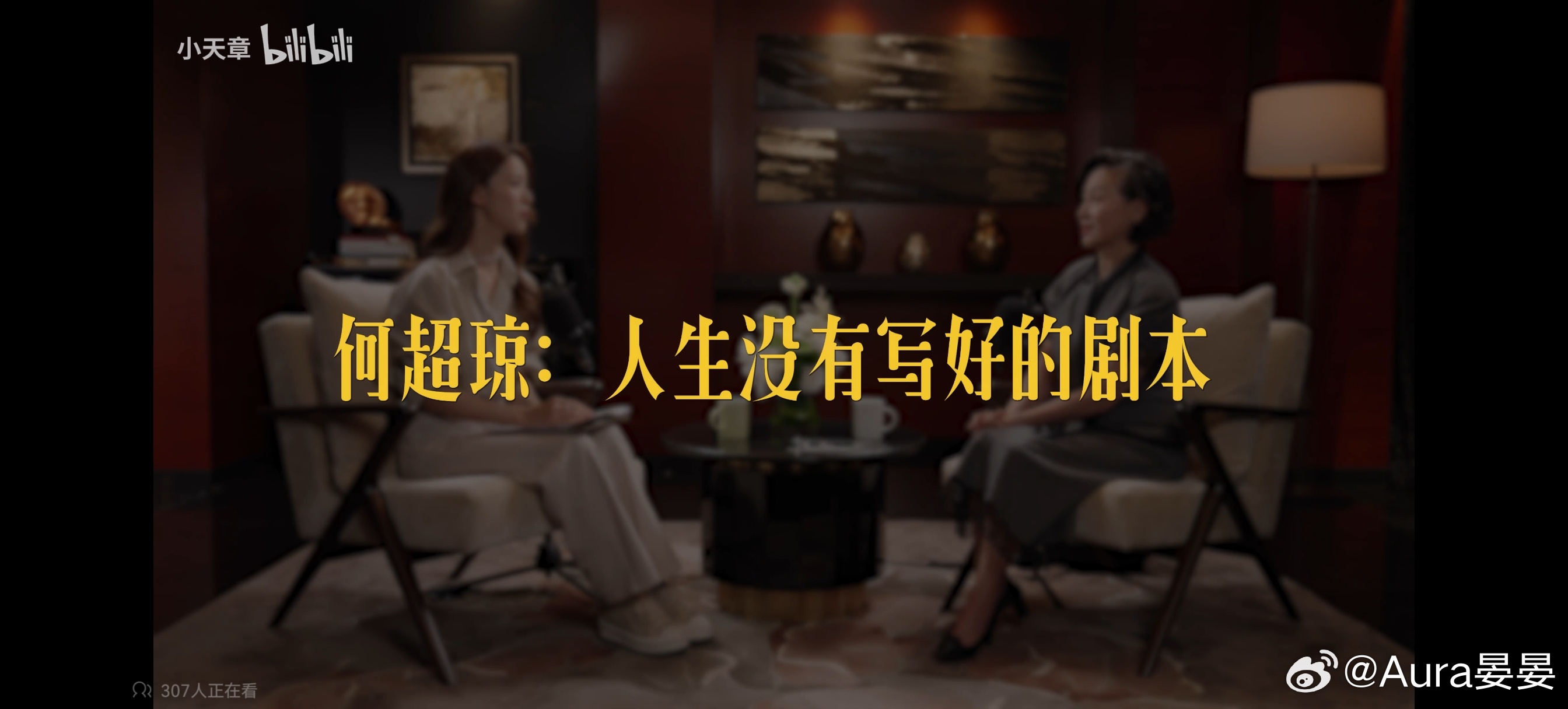 第二次看章小姐的博客，这一次是采访何超琼。看完整场和她上一场采访刘嘉玲一样，依旧有一种温柔的「代际差」。

章小姐是聪明的、得体的、有分寸感的。
人生路顺、没有起落、没有在泥泞里独自撑过的时刻。
她的通透，是书香养出来的体面；
而非岁月淬炼出来的厚重，也就少了一点“我懂”。
 
鲁豫 擅 ​