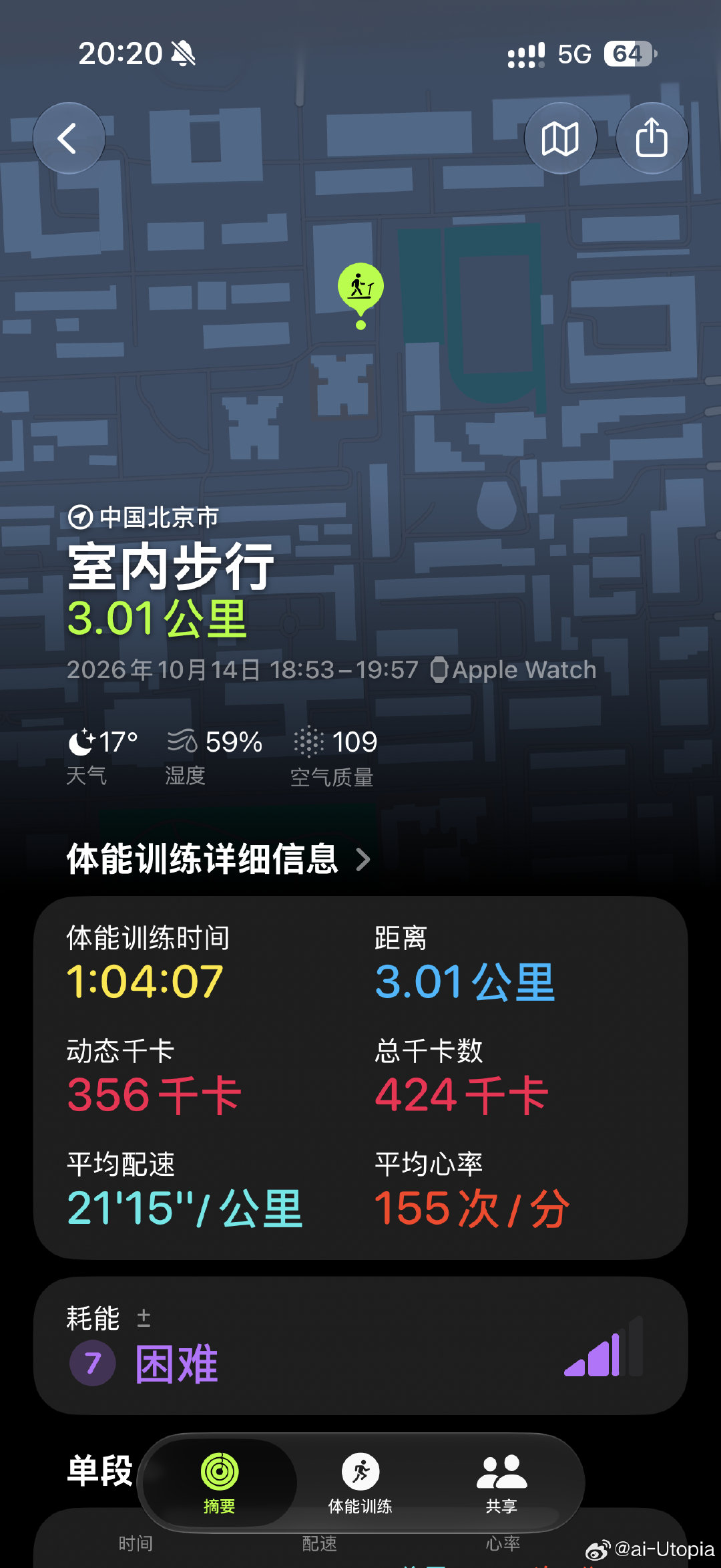 终于记得带手表了 ​