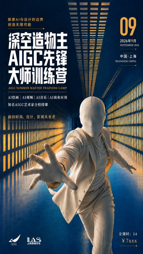 深空造物主AIGC上海大师营第二期！正式招募