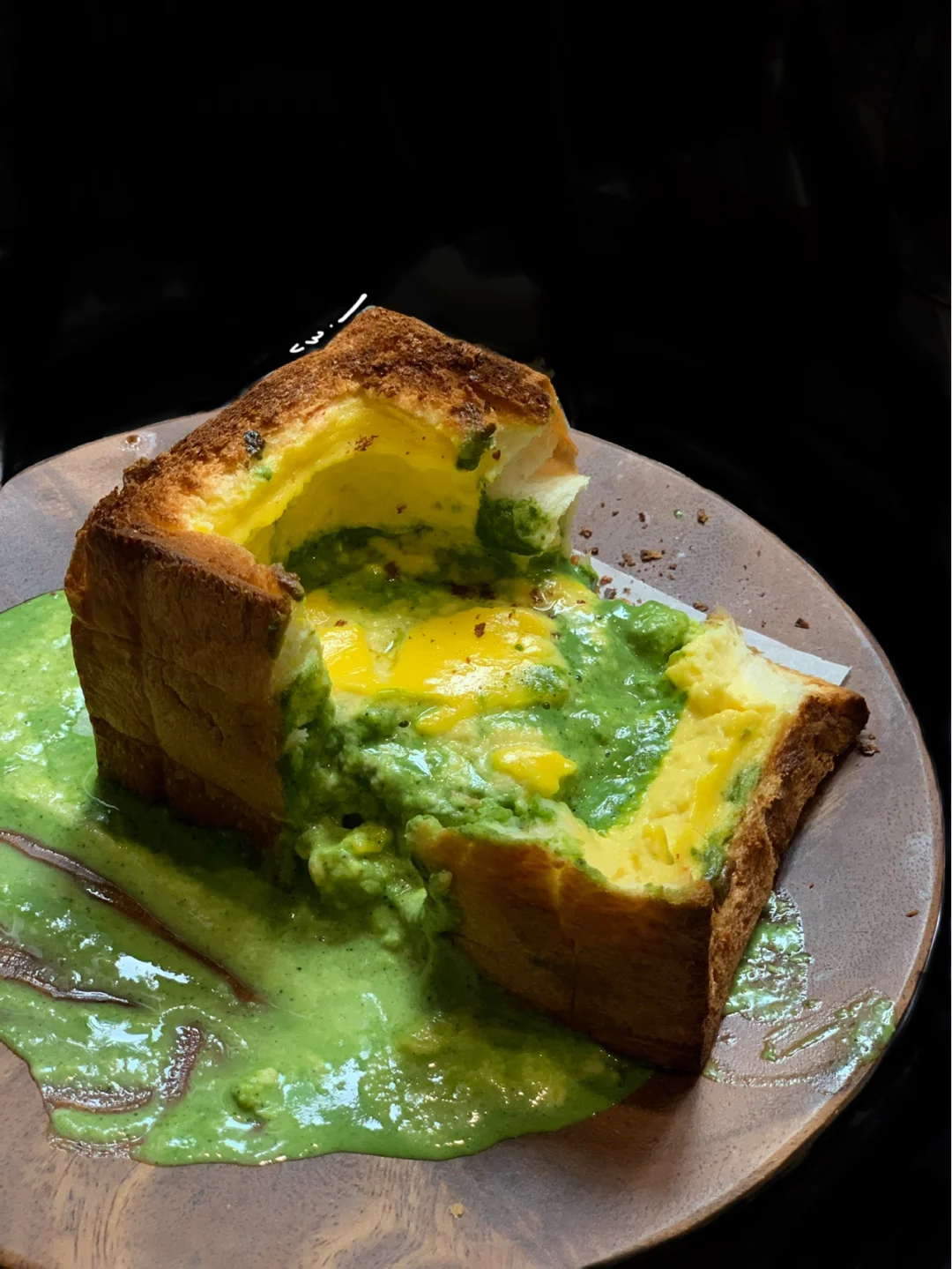 🌱发芽嫩绿系🌱吐司盒子漏奶华🍵脆香！