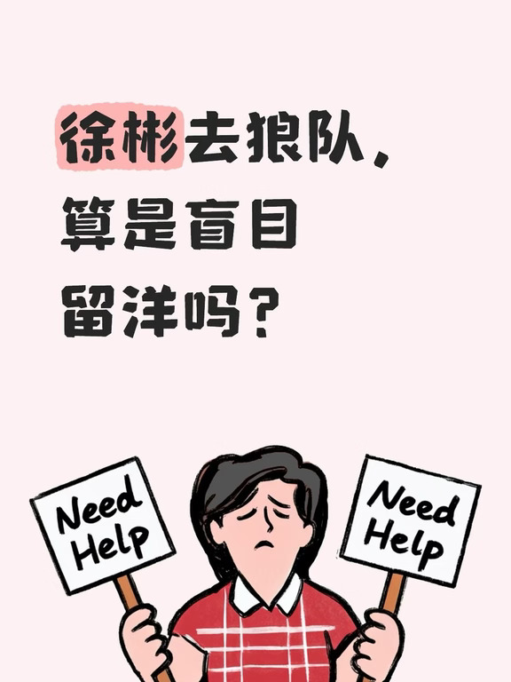 徐彬去狼队，算是盲目留洋吗？