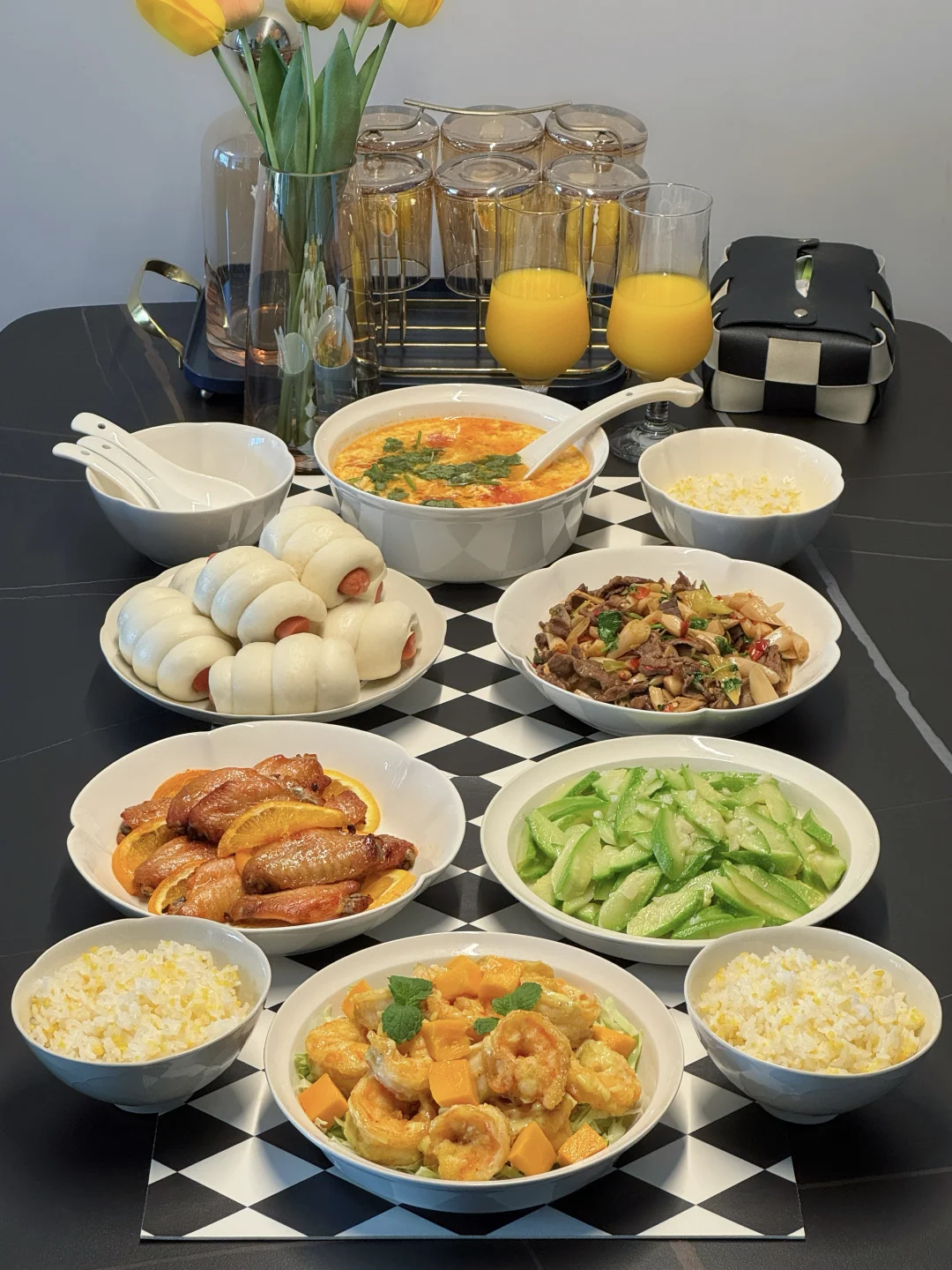 情绪价值给到位，每天做饭也不累。