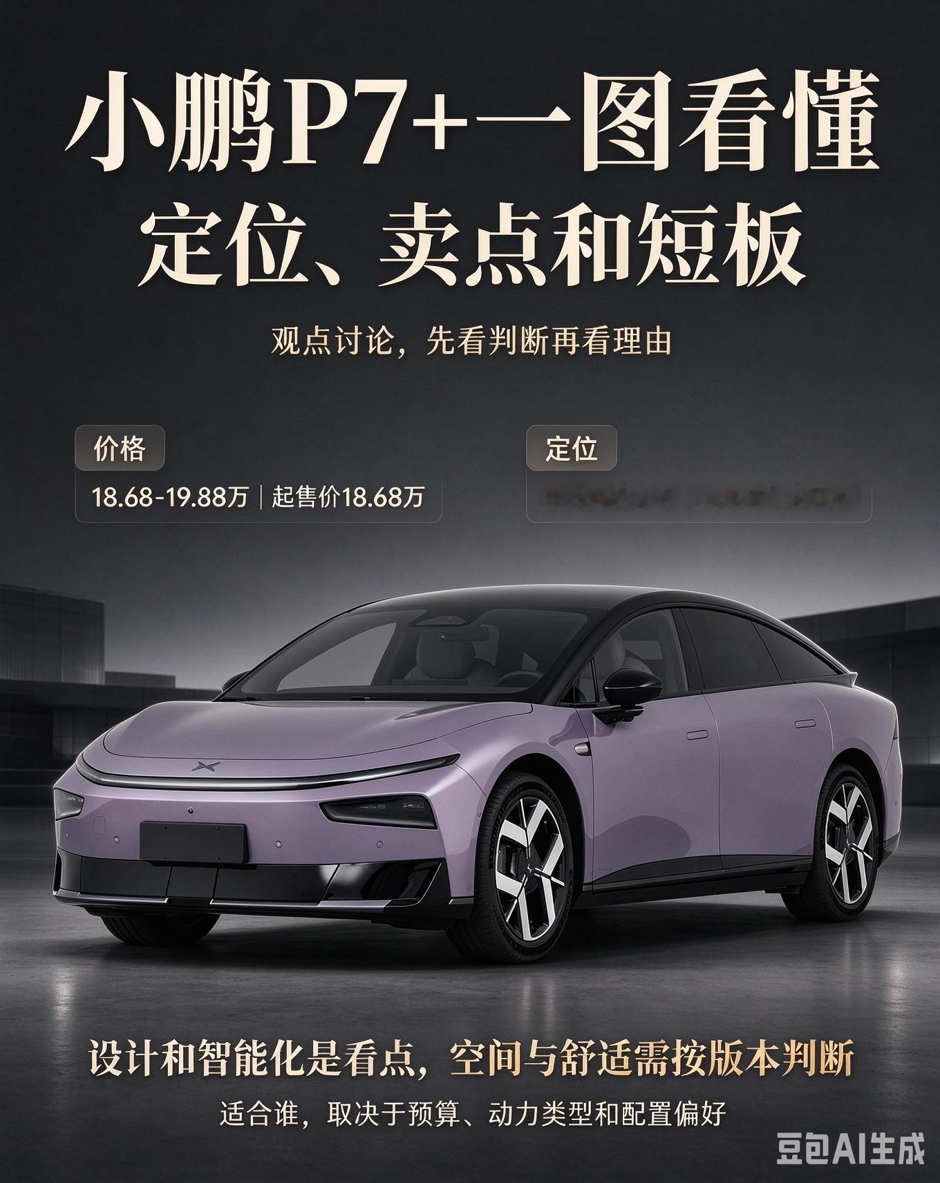 小鹏P7+这价位选它值吗