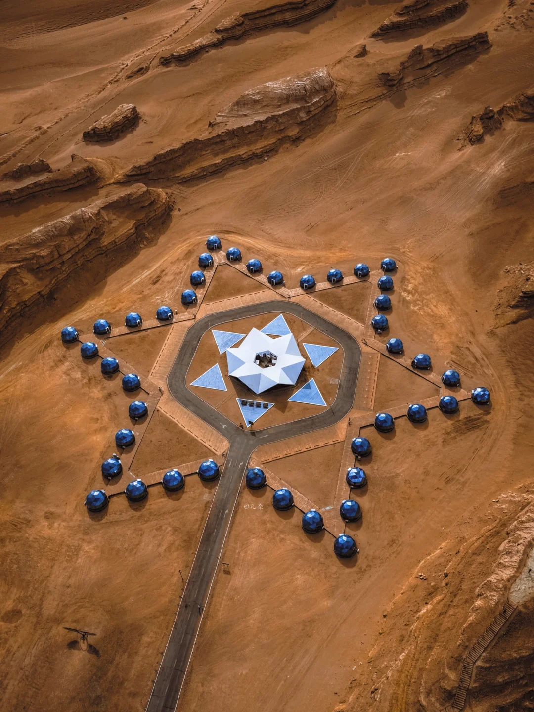 航拍青甘丨西北大环线4个小众奇特建筑集合