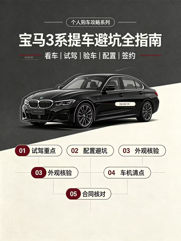 宝马3系提车新车必查的几个关键点