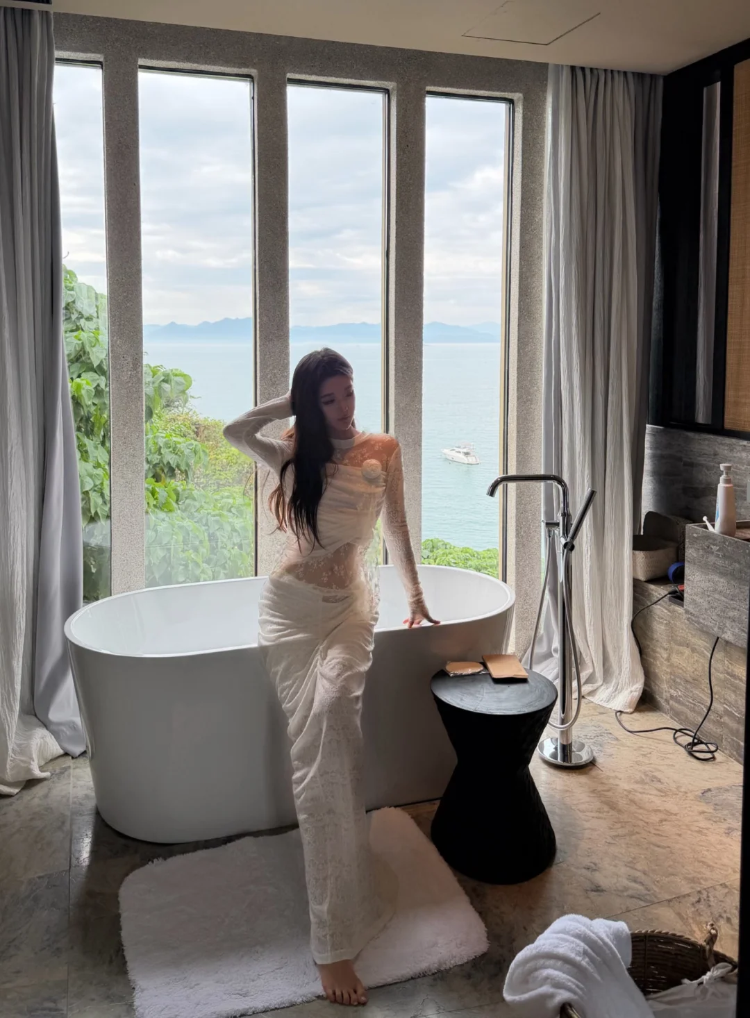 剪影和玻璃弹珠🩵