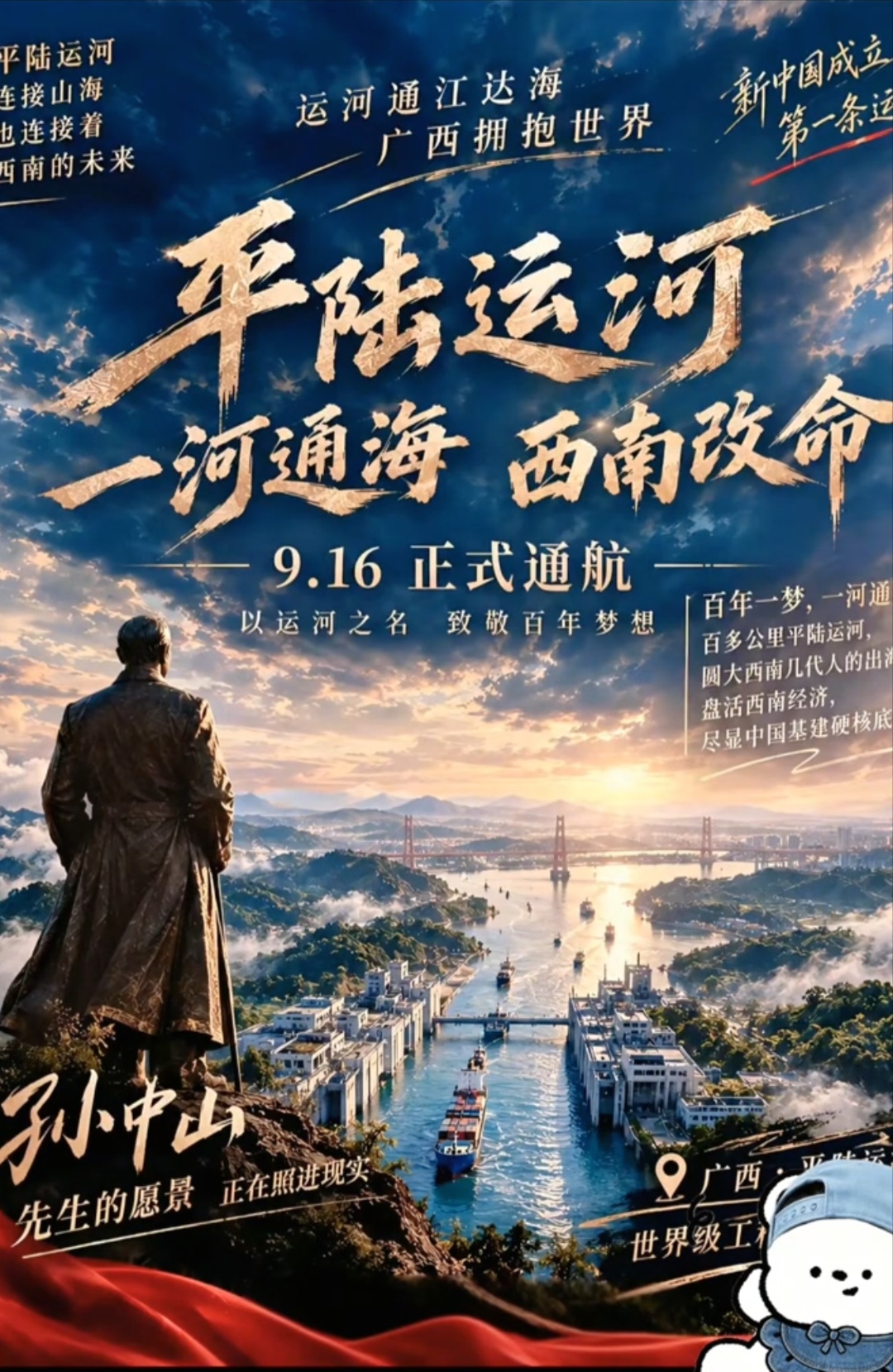 一条运河改写大西南