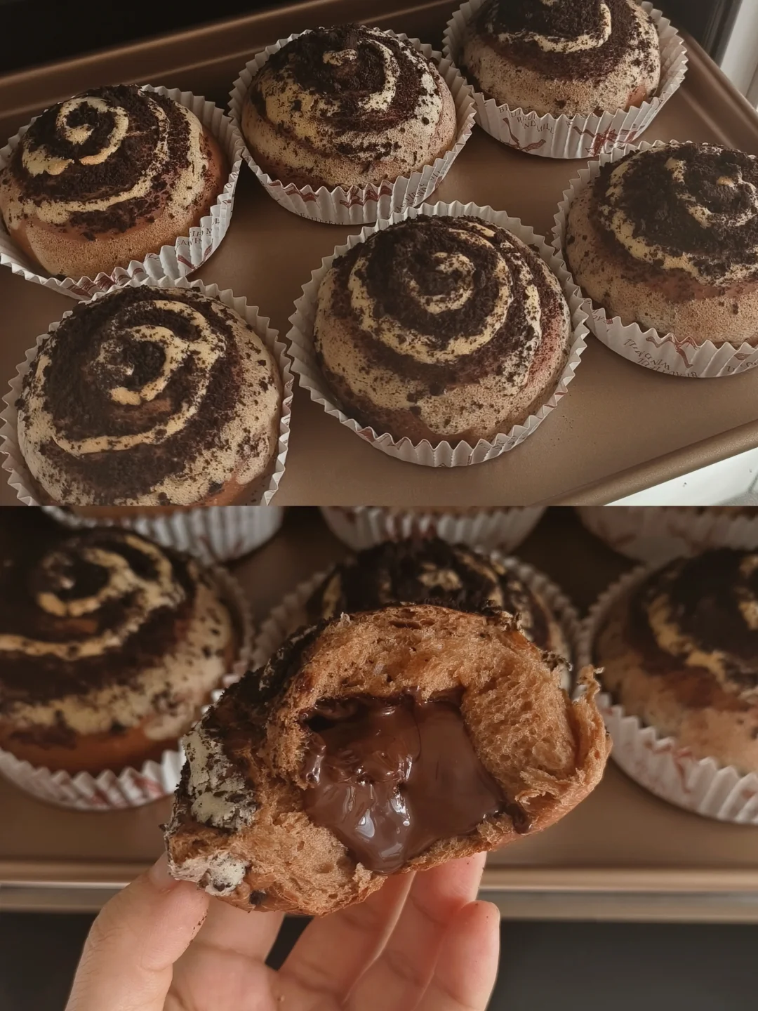 锁死这个配方🔥一口爆浆的巧克力雷神欧包