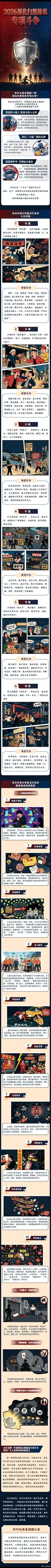 一图读懂2026深化扫黑除恶专项斗争 ​