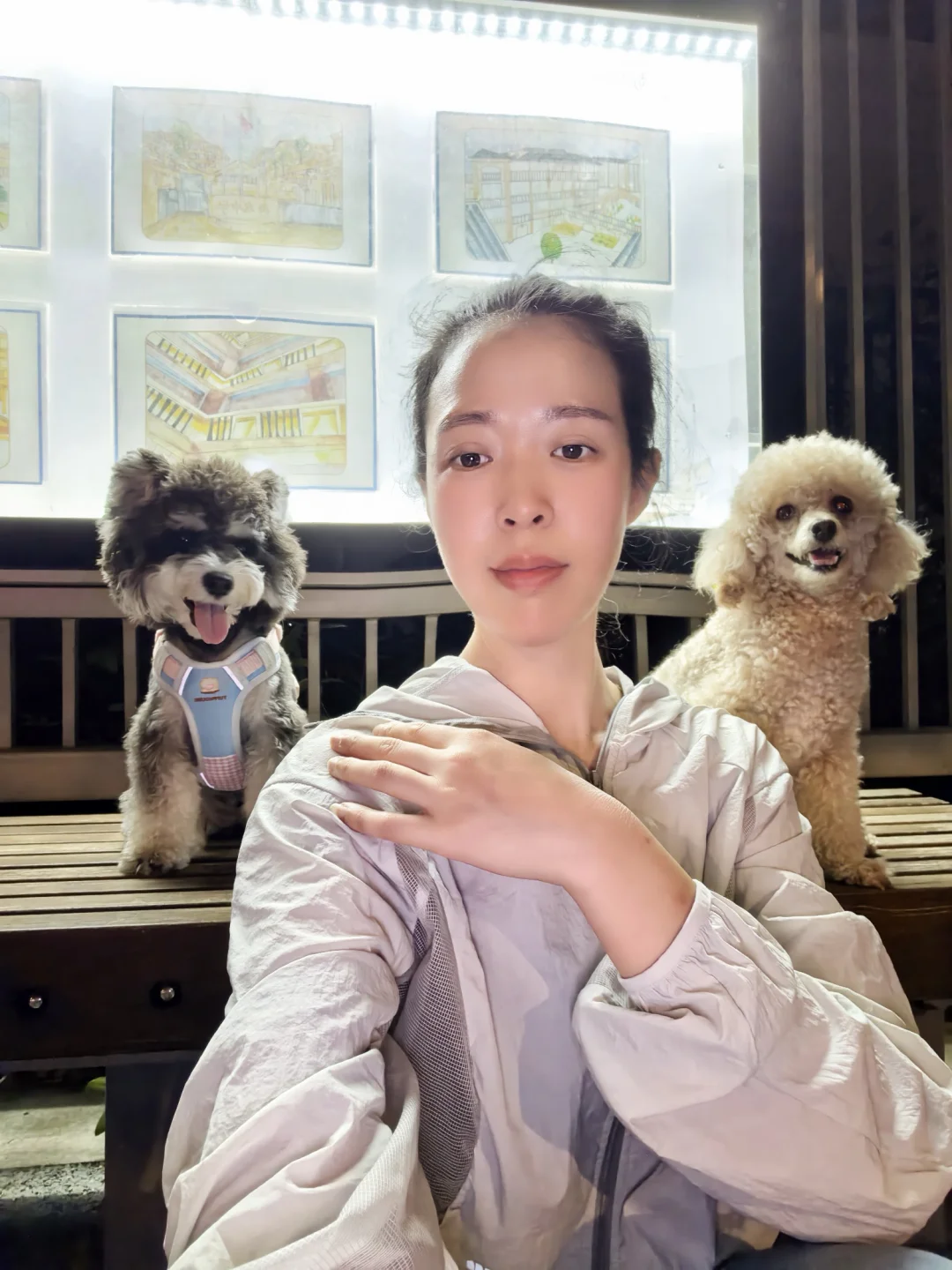 好舍不得离开我的小狗宝😭😭😭