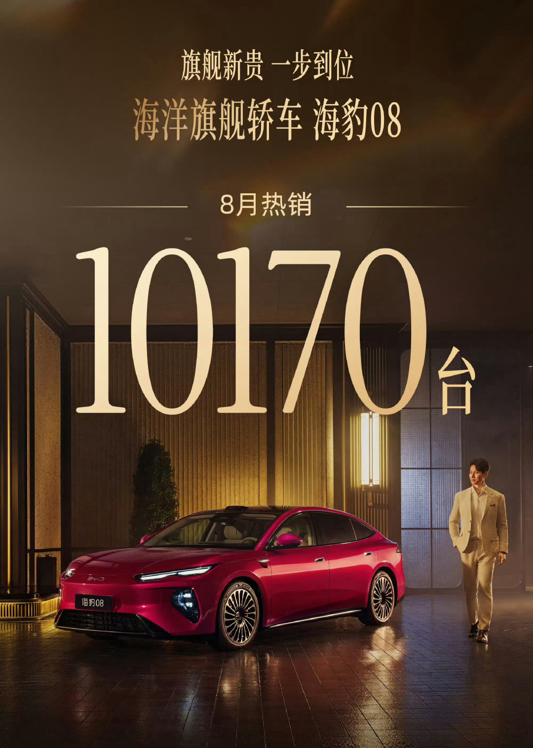 大唐、海豹08 8月销量双双破万辆，海狮08上市24小时大定破1.2万辆，大汉上市在即，比亚迪王朝海洋今年20万以上车型太狠了。 ​