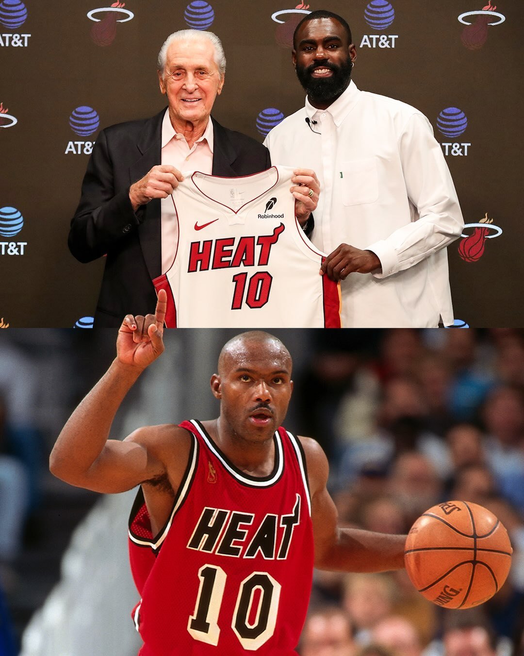 热火英文社媒晒威金斯、哈达威和汤普森父子的组图，并配文道：“That hoops gene is legit 💪（那篮球基因是真的强）” 

#NBA[超话]##热火# #迈阿密热火# #维金斯# #克莱汤普森# #蒂姆哈达威# #迈阿密热火[超话]# ​