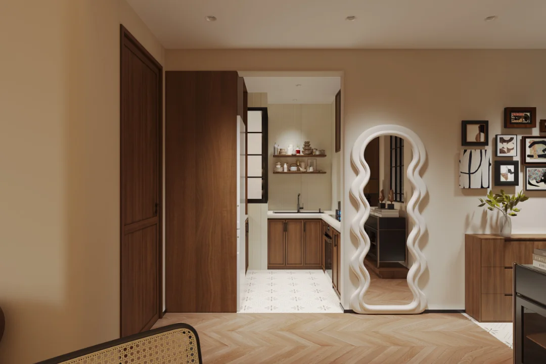 坐标天津📍70㎡极致浪漫的法式复古设计☕