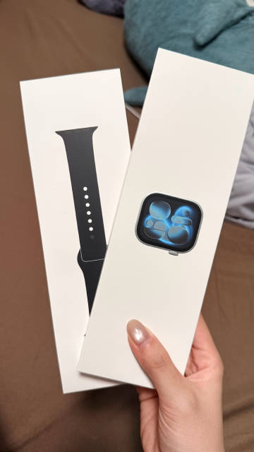 手腕太痛，爱夫给我上了Apple Watch