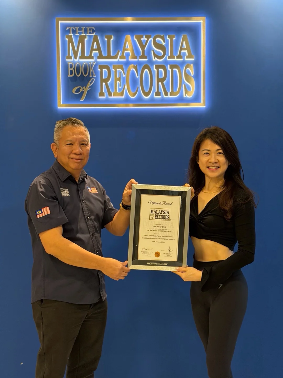 50+岁的我，荣获马来西亚纪录大全认证✨