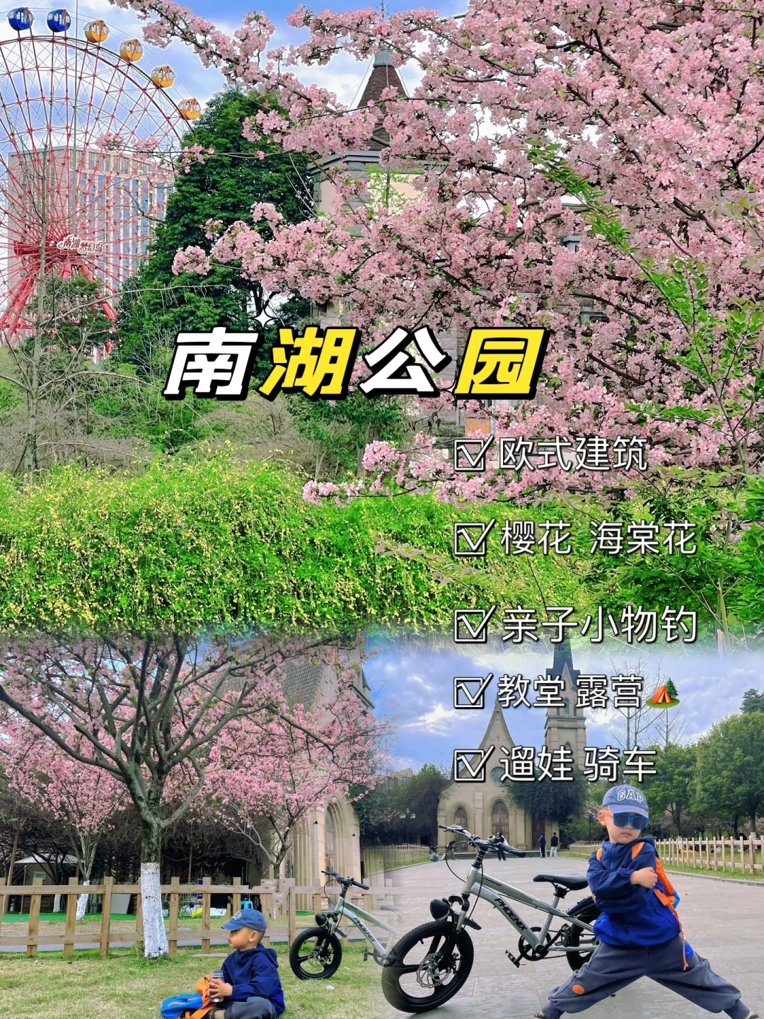 在成都值得N刷的南湖公园‼️救命也好看了