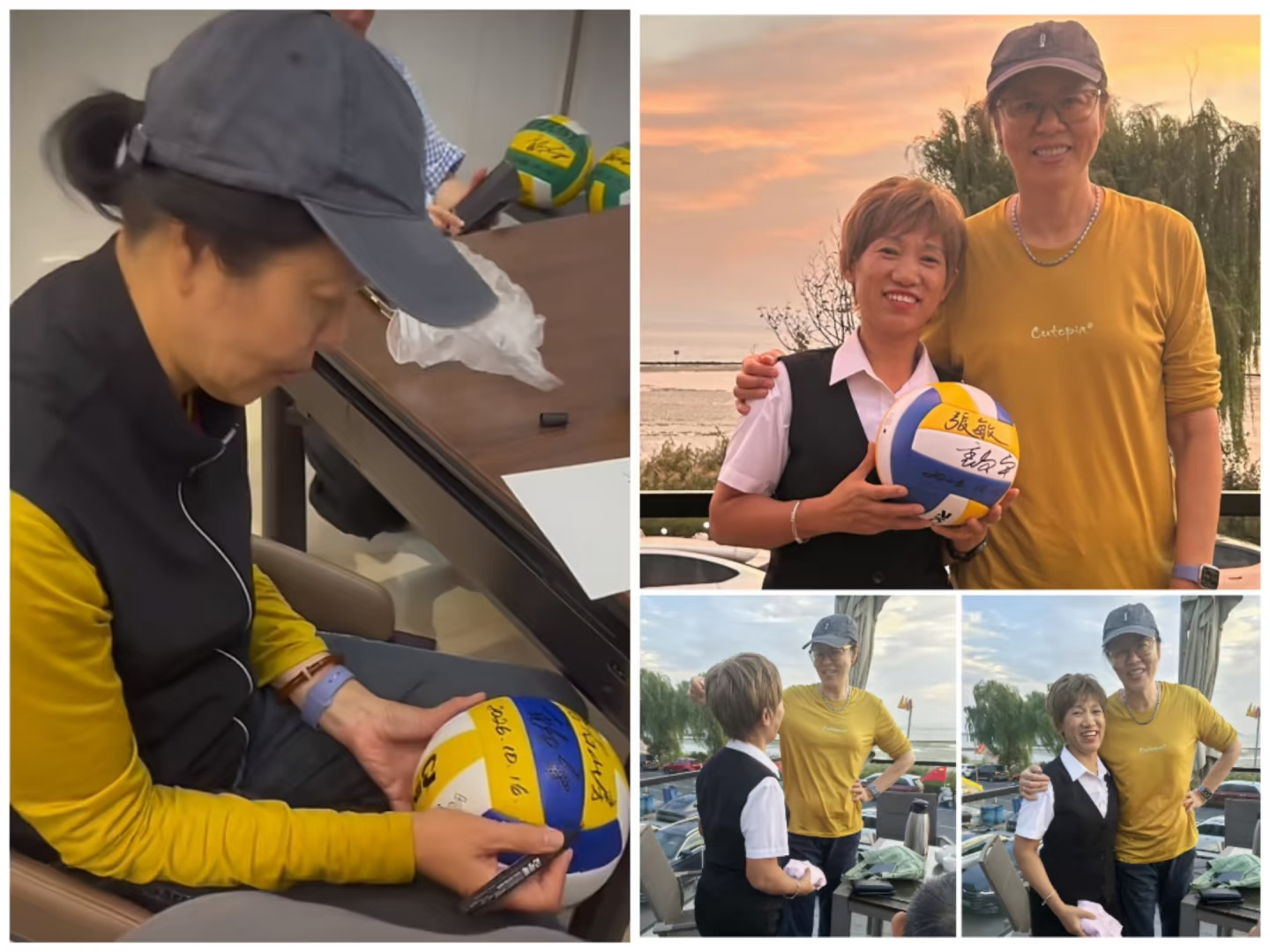 球迷苏州偶遇郎平—苏州其实是郎平的家乡