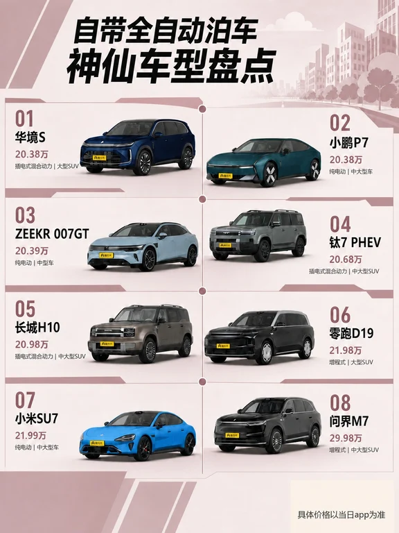 再也不用纠结倒车🚗自动泊车黑科技大盘点