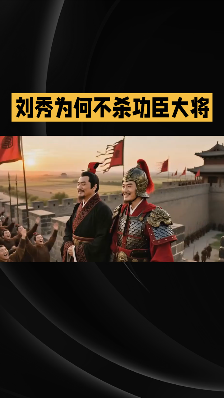 刘秀为何不杀功臣大将
&