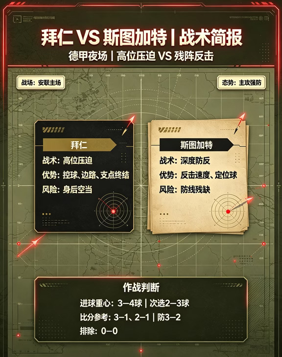 8.28德甲夜场｜⚽️拜仁🆚斯图加特梳理