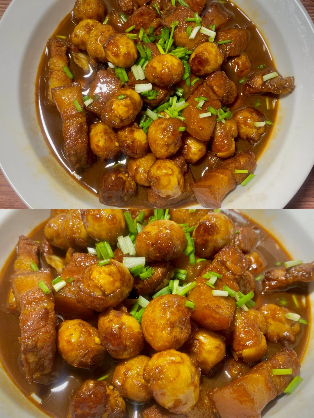 皮香肉糯的红烧肉烧鹌鹑蛋 零失败详细做法